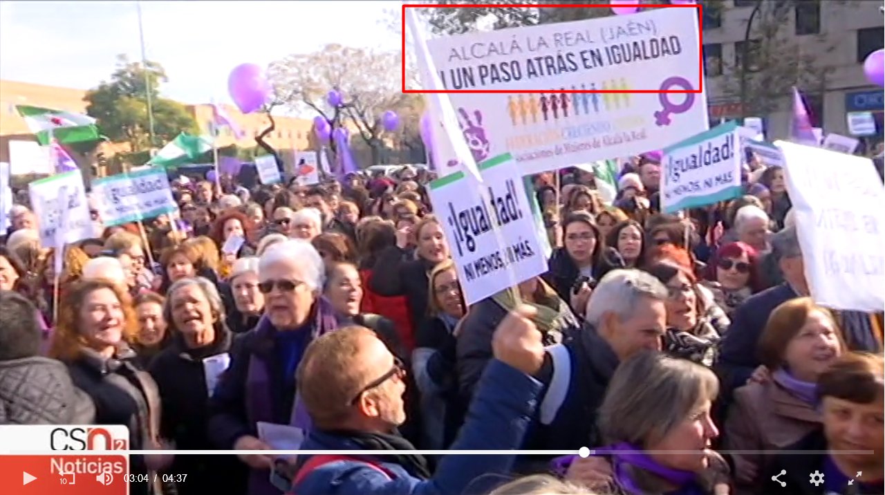 Ser hombre no es delito Destripamos federaciones de mujeres andaluzas manifestacion